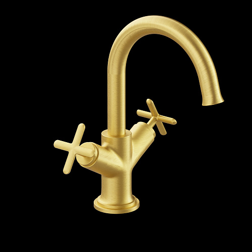 Смеситель Vitra A4288425 Origin Classic для раковины, золото
