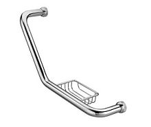 Поручень для ванны с мыльницей WasserKRAFT 1077