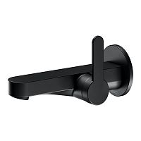 Смеситель Keuco 59516370301 IXMO для умывальника однорычажный, черный матовый