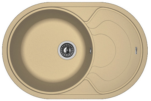 Мойка для кухни Florentina 20.140.D0760.306 Родос 76х51 см, с крылом, капучино Мойка для кухни Florentina 20.140.D0760.306 Родос 76х51 см, с крылом, капучино снят с производства