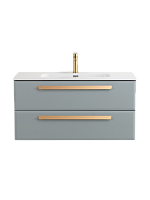 Тумба под раковину подвесная Cezares ECO-CER-N ECO-CER-N-1000-2C-SO-GAO-P