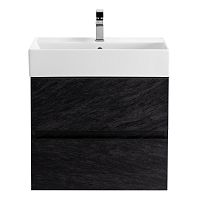 Тумба Cezares MOLVENO 46-60-2C-SO-NR Molveno 46 под раковину, черный