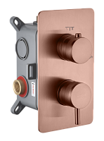 Смеситель встраиваемый Boheme Cell 135-2-CB