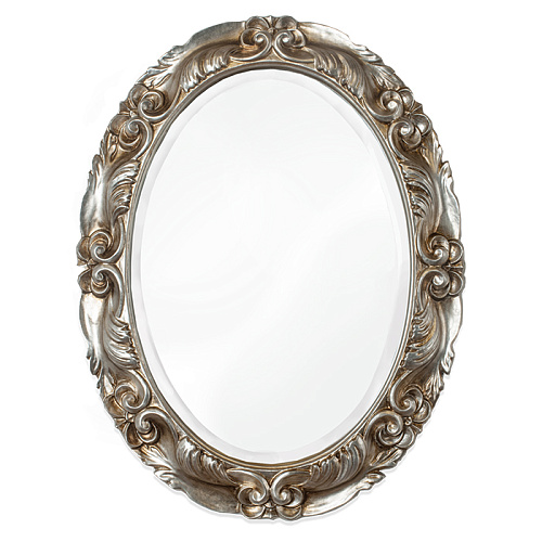 Зеркало TW в раме 67х87 см, цвет рамы состаренное серебро,TW03170arg.antico купить недорого в интернет-магазине Керамос