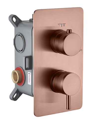 Смеситель встраиваемый Boheme Cell 135-2-CB Смеситель встраиваемый Boheme Cell 135-2-CB