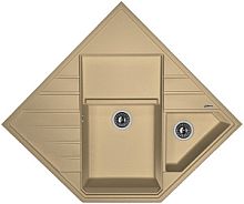 Мойка для кухни Florentina 20.375.J0900.306 Бомбей 90х90 см, с крылом, капучино