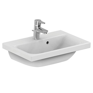 Раковина Ideal Standard E136401 Connect Space накладная 55х38 см, Euro White (евробелый)