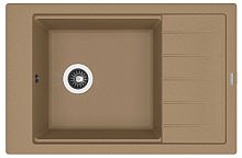 Мойка для кухни Florentina 20.275.D0780.306 Липси 78х51 см, с крылом, капучино