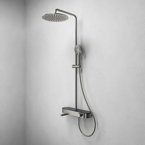 Душевая система с термостатом ABELSBERG Intensa SNS52655BN