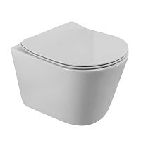 Унитаз подвесной, чаша BelBagno FLAY-R BB053CH-TOR-FC