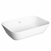 Раковина-чаша Vitra 7425B003-0012 (стар. 4425B003-0016) Geo накладная 60х40 см, белая