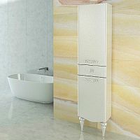 Шкаф-пенал Comforty 00004140124 Монако подвесной 40х195 см, белый Шкаф-пенал Comforty 00004140124 Монако подвесной 40х195 см, белый