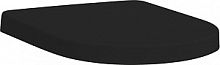 Сиденье Artceram FLA002 17 nero matt FILE 2.0 для унитаза, с микролифтом, nero matt