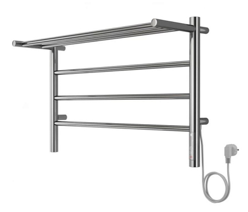 Полотенцесушитель электрический Terminus АВРОРА С ПОЛКОЙ 4670078554611