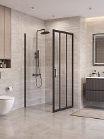 Душевой уголок BelBagno UNO-195 UNO-195-AHF-31-90/100-C-NERO