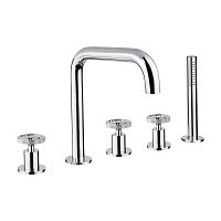 Смеситель Migliore 28193 Reversa на борт ванны, хром