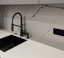 Укладка кухонного фартука #1