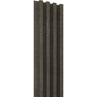 Реечная ламинированная панель Wood-Lab LEGNO WOOD-LAB ЧЕРНЫЙ ПЕСЧАНИК