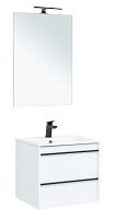 Комплект мебели Aquanet 00271951 Lino для ванной комнаты, белый купить недорого в интернет-магазине Керамос