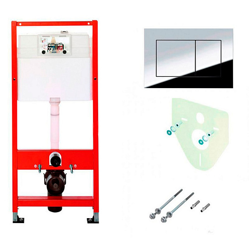 Инсталляция для унитаза, с клавишей TECE Now K400400=9400013