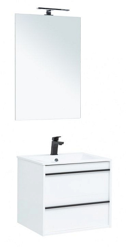 Комплект мебели Aquanet 00271951 Lino для ванной комнаты, белый купить недорого в интернет-магазине Керамос
