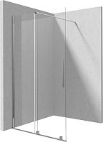 Душевое ограждение Deante KTJ_R39P Prizma 90х195 WALK-IN, брашированное золото Душевое ограждение Deante KTJ_R39P Prizma 90х195 WALK-IN, брашированное золото