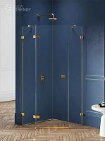 Душевое ограждение New Trendy AVEXA Gold EXK-3851