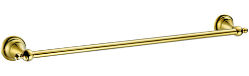 Полотенцедержатель Azario AZ-91101G Elvia трубчатый, золото купить недорого в интернет-магазине Керамос