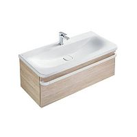 Тумба Ideal Standard R4304FC Tonic II для раковины 100х44 см, подвесная, светло-коричневый глянец Тумба Ideal Standard R4304FC Tonic II для раковины 100х44 см, подвесная, светло-коричневый глянец