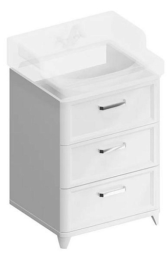 Тумба KERAMA MARAZZI Pompei PO.M.60.3\WHT купить недорого в интернет-магазине Керамос