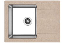 Мойка для кухни Florentina 21.390.B0650.107 Комби 65х48 см, с крылом, песочная