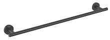 Полотенцедержатель Aquatek AQ4214MB Оберон 600 мм, черный матовый