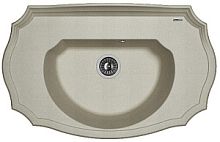 Мойка для кухни Florentina 20.340.D0900.305 Эмилия 90х55 см, с крылом, серая