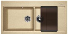 Мойка для кухни Florentina 20.335.E1000.104 Россана 100х51 см, с крылом, бежевая