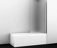 Шторка для ванны WasserKRAFT 48P01-80RM Berkel 48P распашная, матовое стекло