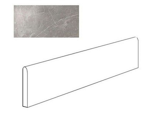 Плинтус (Плитка) AtlasConcorde MARVEL MarvelGreyBattiscopa купить недорого в интернет-магазине Керамос