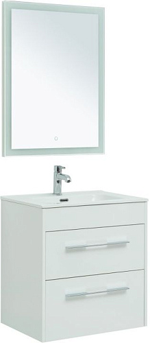 Комплект мебели Aquanet 00281158 Августа для ванной комнаты, белый купить недорого в интернет-магазине Керамос