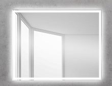 Зеркало Belbagno SPC-GRT-900-800-LED-BTN, с подсветкой, 90х80 см