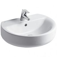 Раковина Ideal Standard E789501 Connect подвесная 50х42 см, с 1-м отверстием под смеситель, Euro White (евробелый) Раковина Ideal Standard E789501 Connect подвесная 50х42 см, с 1-м отверстием под смеситель, Euro White (евробелый)
