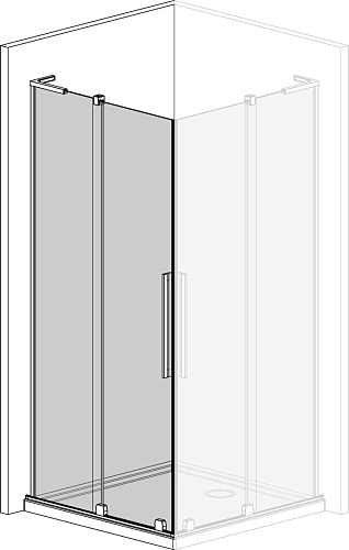 Душевая дверь Radaway Furo 10305090-99-01L купить недорого в интернет-магазине Керамос Душевая дверь Radaway Furo 10305090-99-01L купить недорого в интернет-магазине Керамос