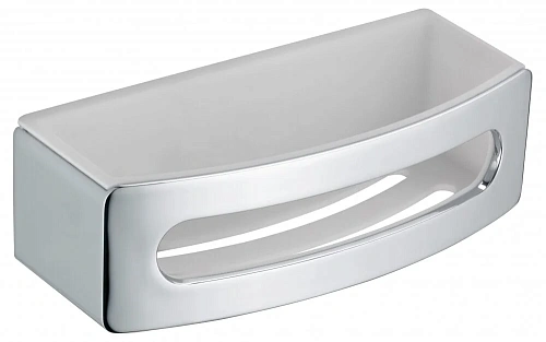 Корзинка Keuco 11658010001 Elegance для душа, хром/антрацит