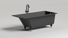 Ванна встраиваемая SALINI CASCATA 104213MF