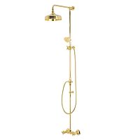 Душевой гарнитур Migliore 31851 Prestige настенный, золото