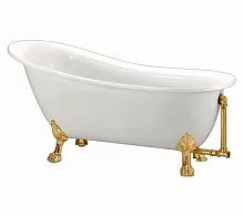 Акриловая ванна BelBagno BB06-1550-ORO, 155х76