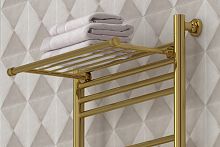 Полка Сунержа 03-2012-4470 прямая 4П (L - 470 мм) н/ж для ДР Полка Сунержа, золото