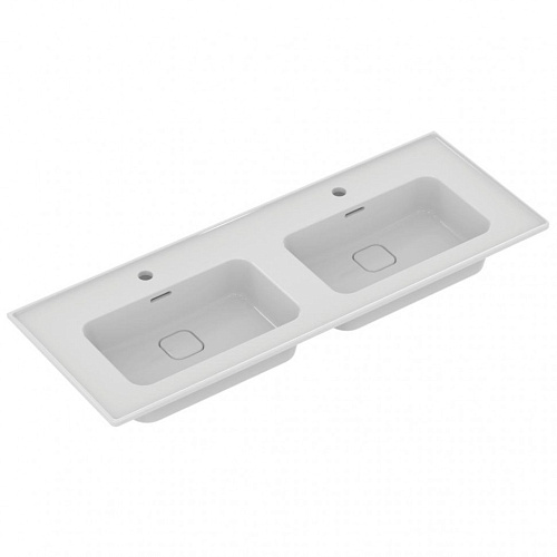 Раковина Ideal Standard T300501 Strada II подвесная 125х46 см, двойная, Euro White (евробелый) Раковина Ideal Standard T300501 Strada II подвесная 125х46 см, двойная, Euro White (евробелый)