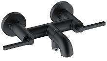 Смеситель Kludi 205403915 Nova Fonte Puristic для ванны/душа, черный матовый
