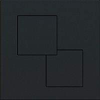 Смывная клавиша KKPol 350/PPC/092-00-00 Uni P02 для инсталляции, черный матовый Смывная клавиша KKPol 350/PPC/092-00-00 Uni P02 для инсталляции, черный матовый