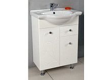 Тумба Акватон 1A162901LL010 Лиана 60 M под раковину, 57х31 см, белый,хром глянец Тумба Акватон 1A162901LL010 Лиана 60 M под раковину, 57х31 см, белый,хром глянец