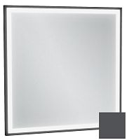 Зеркало Jacob Delafon EB1433-S17 Allure & Silhouette, 60 х 60 см, с подсветкой, рама серый антрацит сатин купить недорого в интернет-магазине Керамос